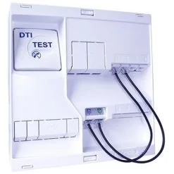 Michaud-LB116 MICHAUD LB116 - Tableau De Communication NÉO Grd1 - 4 RJ45 DTI+ Filtre