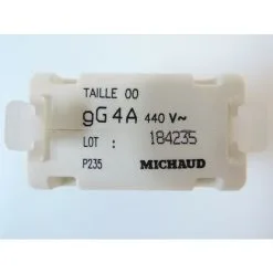 Cartouche Fusible à Couteau Taille 00 De Calibre 4A MICHAUD P235