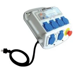 MICHAUD Coffret D'alimentation Mobile 6 Prises (P523)