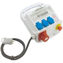 MICHAUD Coffret D'alimentation Mobile 3 MONO + TRI (P482)